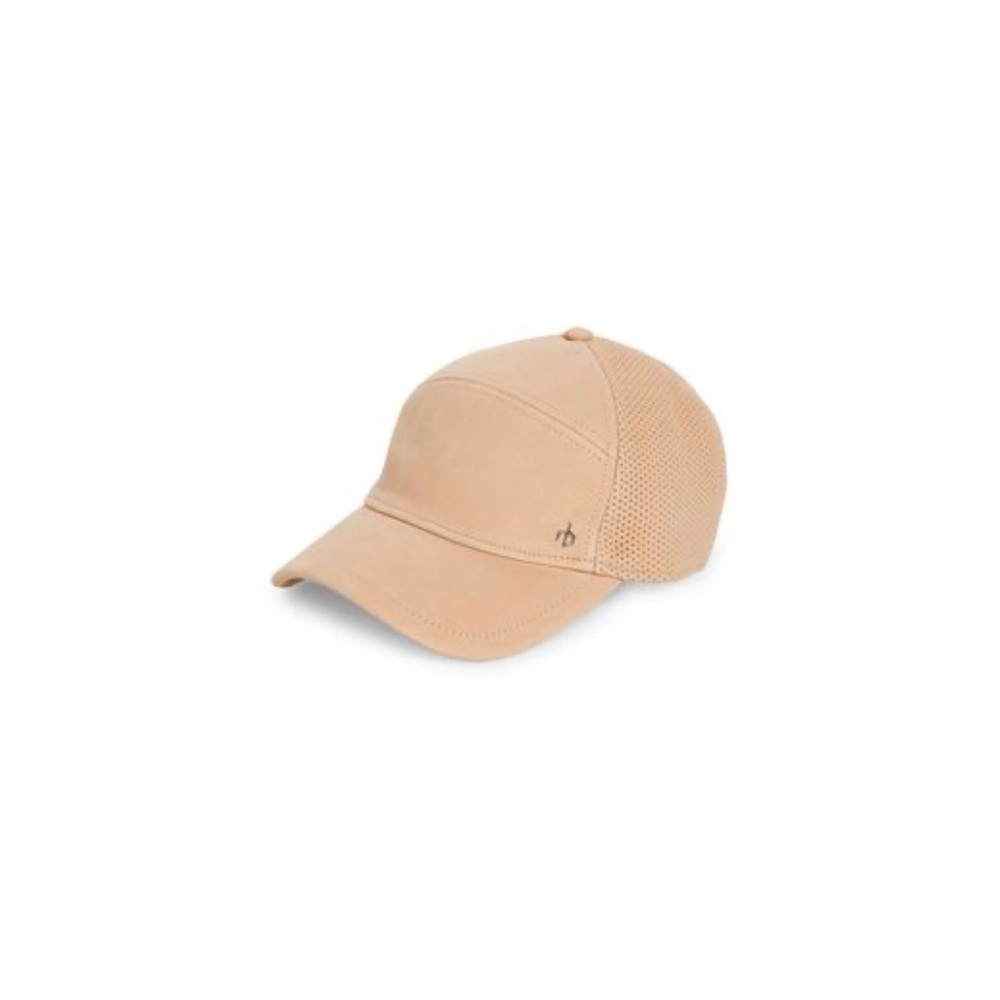 Rag & Bone Mercer Leather Baseball Cap